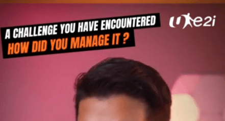 Describe a challenge you encountered and how you managed it